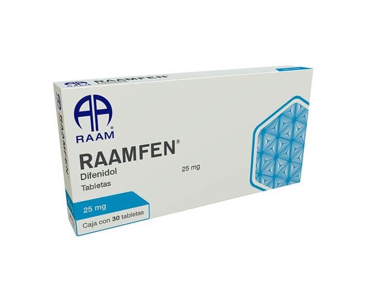 Raamfem 25Mg Con 30 Raam Tabletas (Difenidol) - WeCare Pharma