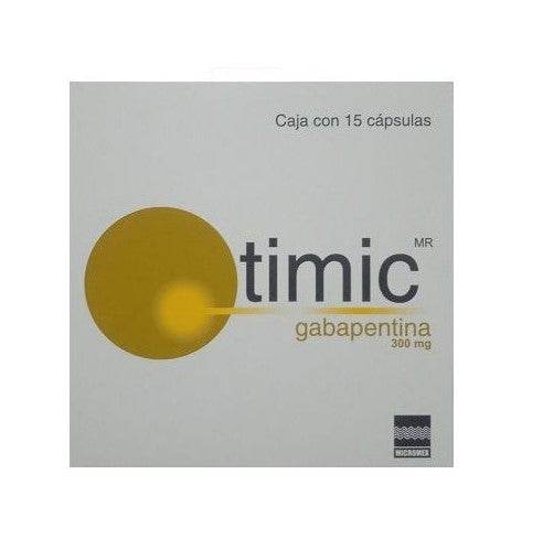 Timic 300Mg Con 15 Capsulas (Gabapentina) - WeCare Pharma