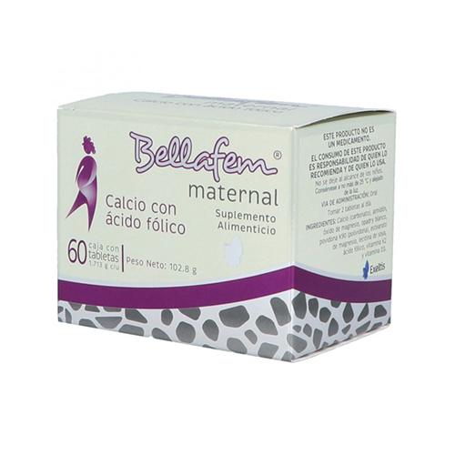 Bellafem Maternal 102.8G Con 60 Tabletas (Suplemento Alimenticio)