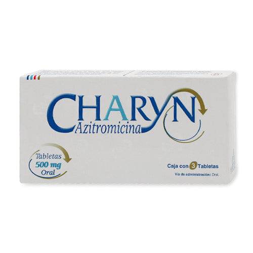 Charyn (Azitromicina)Tab 500Mg C3 - WeCare Pharma
