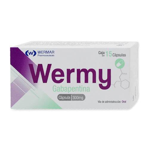 Wermy 300Mg Con 15 Capsulas (Gabapentina) - WeCare Pharma