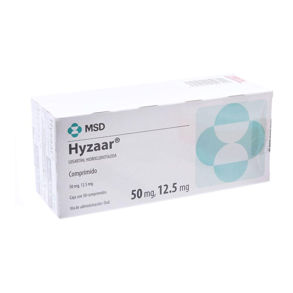 Hyzaar 50Mg/12.5 Con 30+30 Comprimidos (Losartan/Hidroclorotiazida)