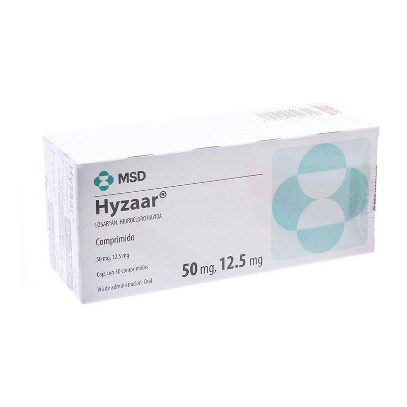 Hyzaar 50Mg/12.5 Con 30+30 Comprimidos (Losartan/Hidroclorotiazida) - WeCare Pharma