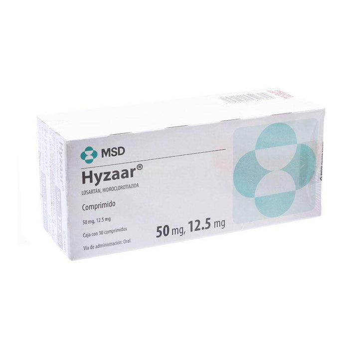 Hyzaar 50Mg/12.5 Con 30+30 Comprimidos (Losartan/Hidroclorotiazida) - WeCare Pharma