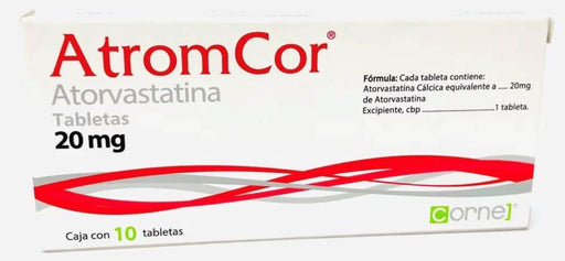 Atromcor 20Mg Con 10 Tabletas (Atorvastatina) - WeCare Pharma