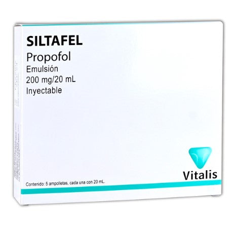 Siltafel 200Mg 20Ml Con 5 Ampulas (Propofol)