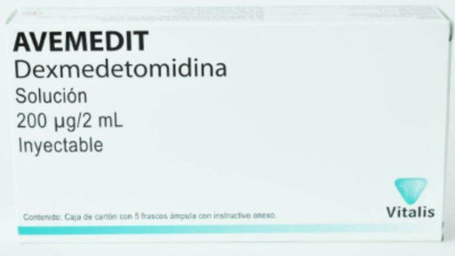 Avemedit 200Mg/2Ml Con 5 Ampulas (Dexmedetomidina) - WeCare Pharma