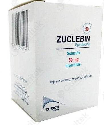 Zuclebin Frasco 50Mg Con 1 Ampulas (Epirubicina) - WeCare Pharma