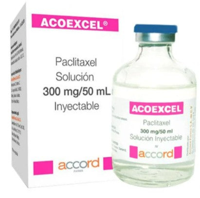 Zuricxel Frasco 300Mg/50Ml Con 1 Ampulas (Paclitaxel)