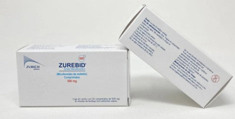 Zurebid 500Mg Con 50 Comprimidos (Micofenolato De Mofetilo)