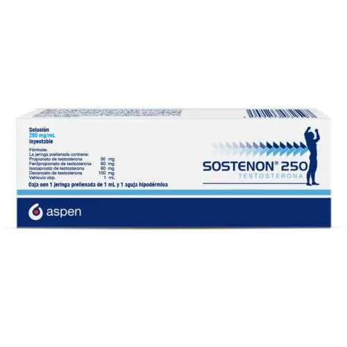 Sostenon 250 Jeringa 250Mg/Ml Con 1 (Testosterona)