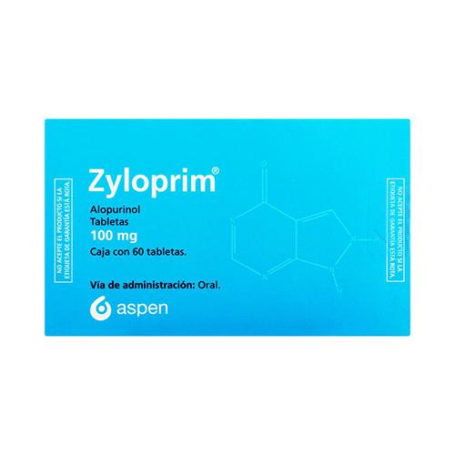 Zyloprim 100Mg Con 60 Tabletas (Alopurinol)