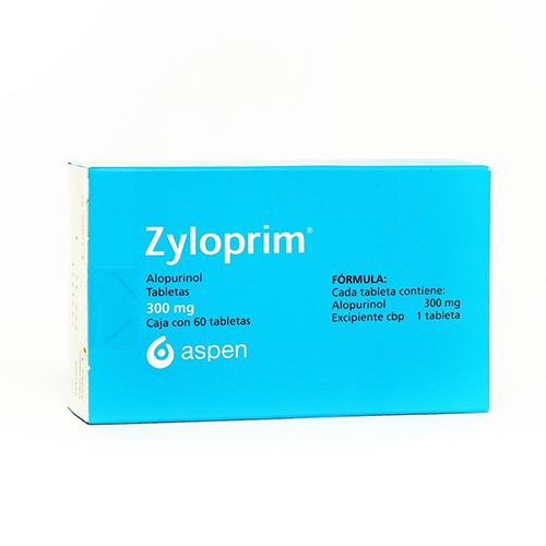 Zyloprim 300Mg Con 60 Tabletas (Alopurinol)