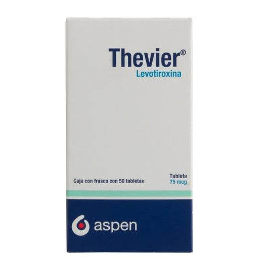 Thevier 75Mcg Con 50 Tabletas (Levotiroxina Sodica) - WeCare Pharma