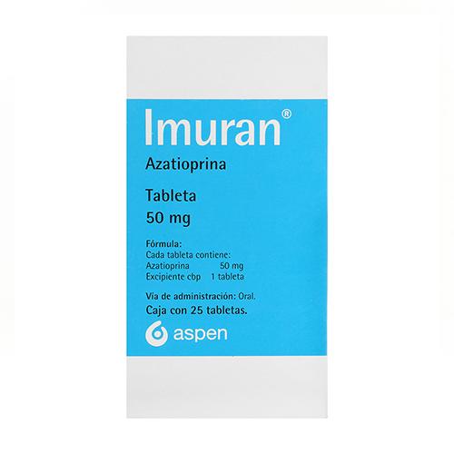 Imuran 50Mg Con 25 Tabletas (Azatioprina)