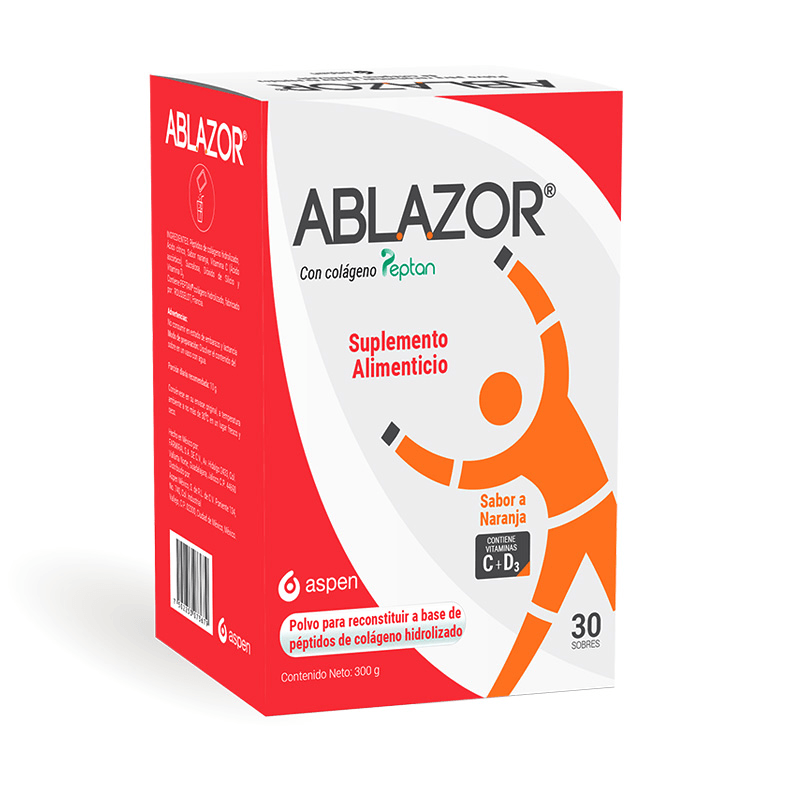 Abrazor Con Colageno Peptan Polvo 300G Sobres Con 30 (Suplemento Alimenticio)