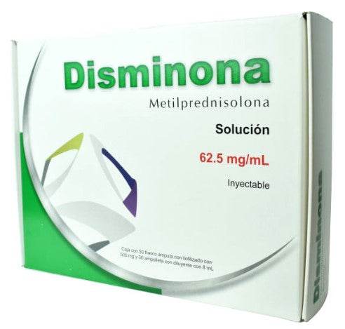 Disminona 500Mg Con 1 Ampulas (Metilprednisolona) - WeCare Pharma
