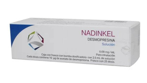 Nadinkel Solución Inh 0.09Mg/Ml 2.5Ml 25Dosis (Desmopresina) - WeCare Pharma