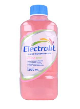 Electrolit Frasco 1000Ml Fresa Kiwi (Electrolitos Orales) - WeCare Pharma