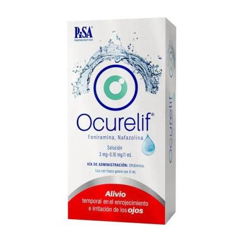 Ocurelif Gotas 3Mg/0.16Mg 15Ml (Feniramina/Nafazolina) - WeCare Pharma