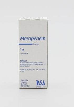 Meropenem Frasco 1G Con 1 Pisa Ampulas - WeCare Pharma