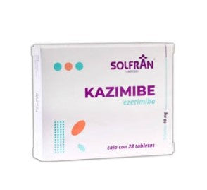 Kazimibe 10Mg Con 28 Tabletas (Ezetimiba)