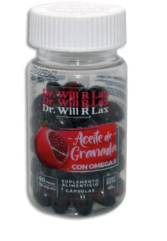 Aceite De Granada Con Omegas 5 750Mg Con 60 (Dr. Will R. Lax) - WeCare Pharma