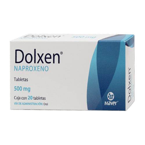 Dolxen 500Mg Con 20 Tabletas (Naproxeno) - WeCare Pharma