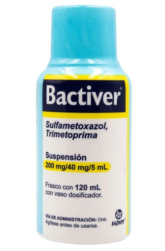 Bactiver Solución 200Mg/40/5 120Ml (Sulfametoxazol/Trimetoprima)