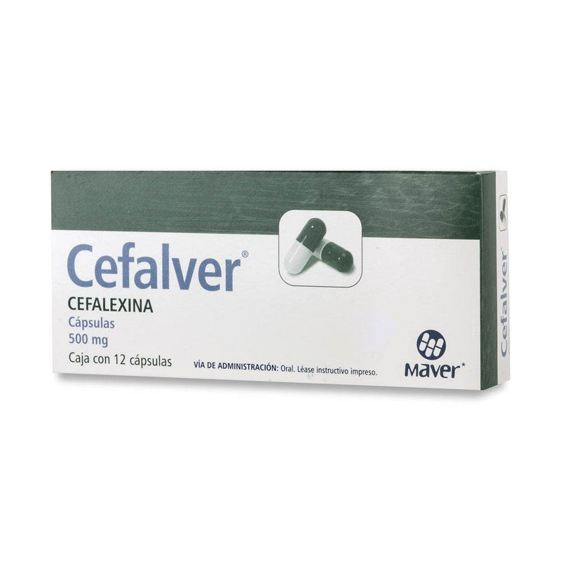 Cefalver 500Mg Con 12 Tabletas (Cefalexina) - WeCare Pharma