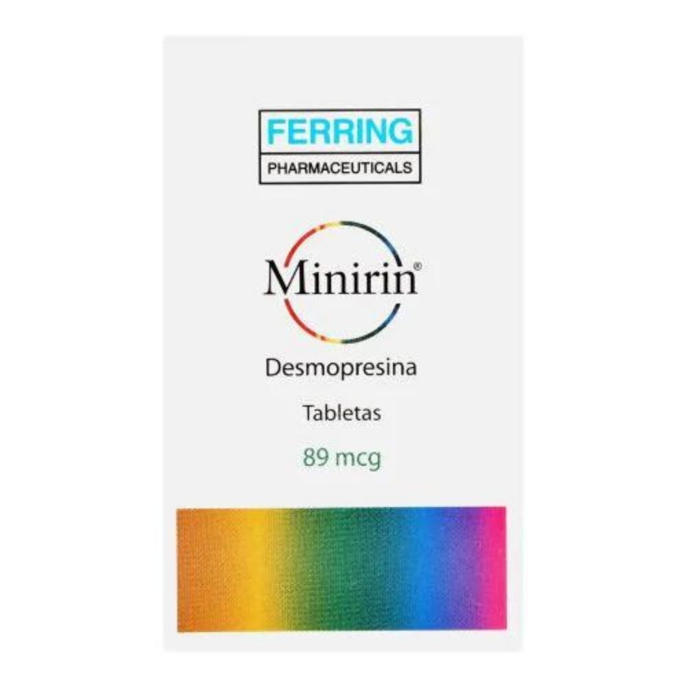 Minirin 89Mcg Con 30 Tabletas (Desmopresina)