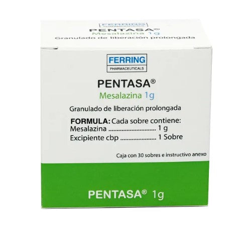 Pentasa Sobres 1G Con 30 (Mesalazina)