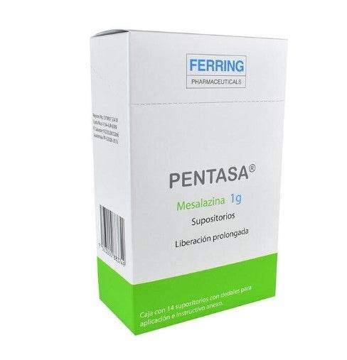 Pentasa Sup 1G Con 14 (Mesalazina) - WeCare Pharma