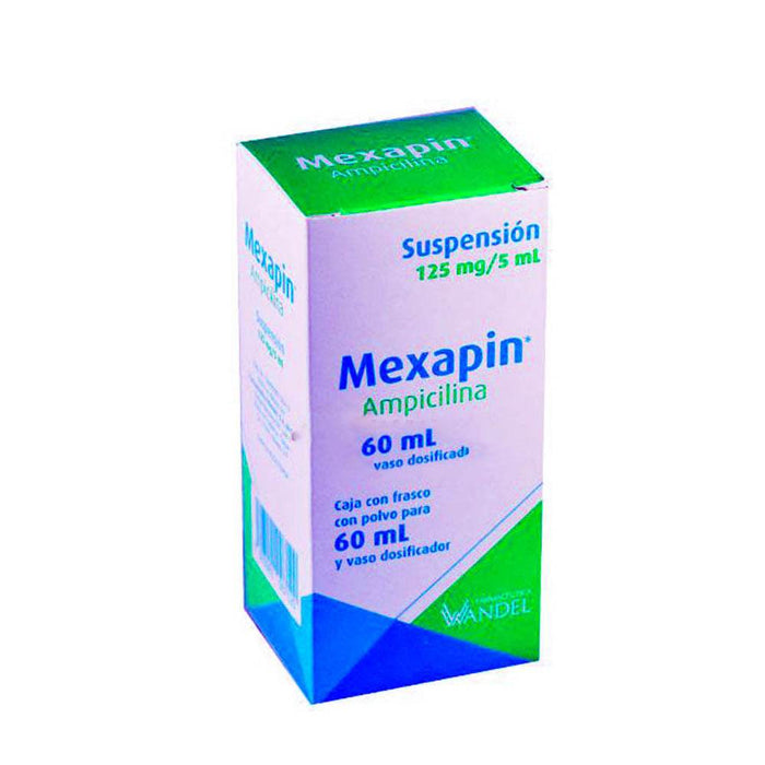 Mexapin Suspensión 250Mg 60Ml (Ampicilina) - WeCare Pharma