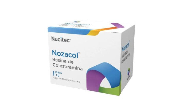 Nozacol Sobre 4G Con 50 (Resina De Colestiramina)