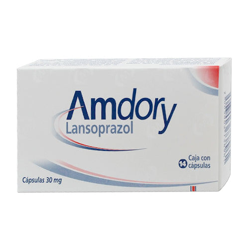 Amdory 30Mg Con 14 Capsulas (Lansoprazol)