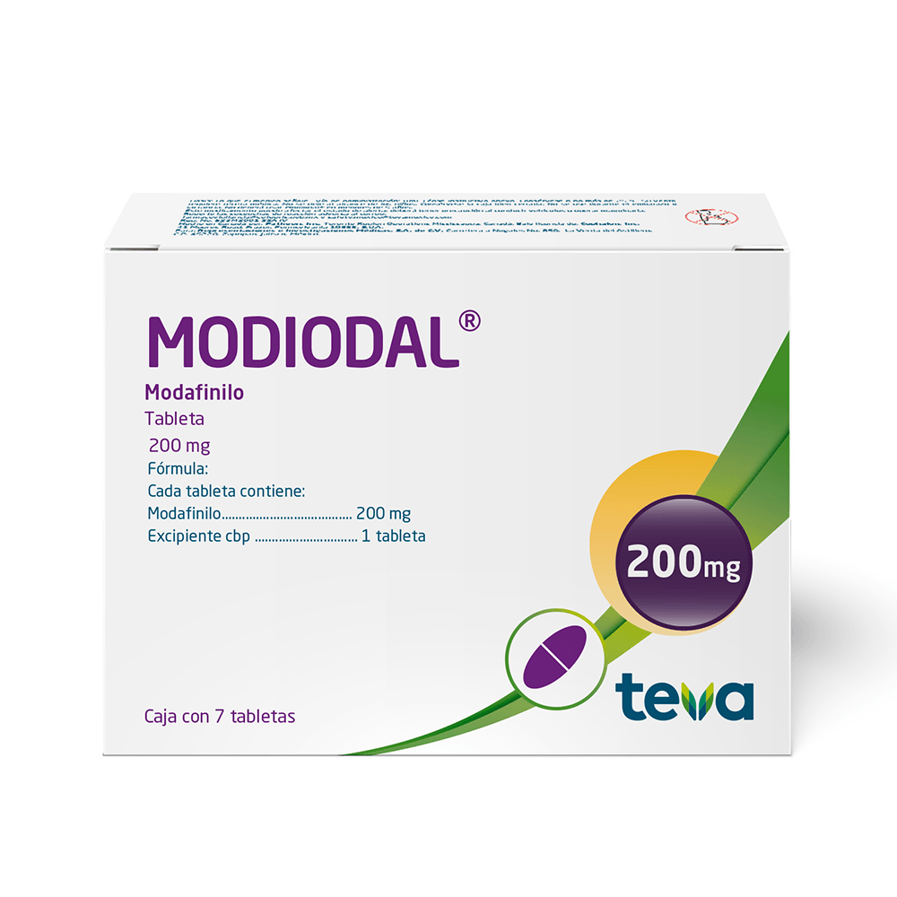 Modiodal 200Mg Con 7 Tabletas (Modafinilo)