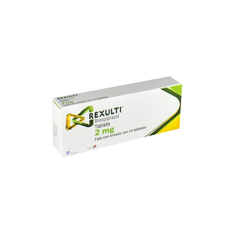 Rexulti 2Mg Con 14 Tabletas (Brexpiprazol)