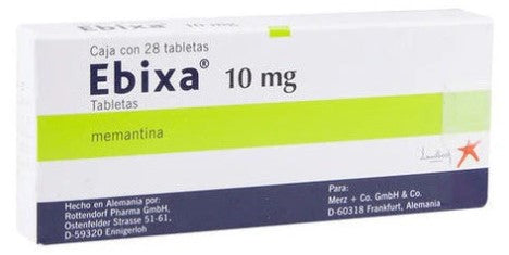 Ebixa 10Mg Con 28 Tabletas (Memantina)