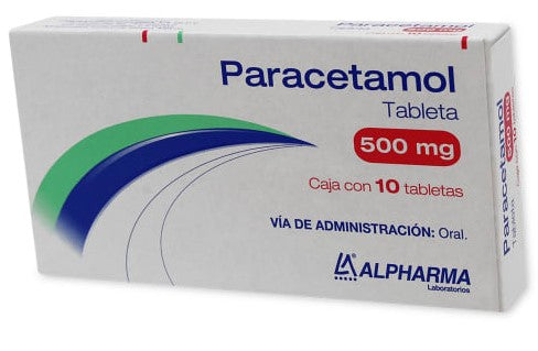 Paracetamol 500Mg Con 10 Alpharma Tabletas