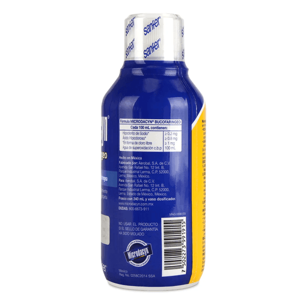 Mcrodacyn 60 Bucofaringeo 240Ml - WeCare Pharma