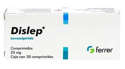 Dislep 25Mg Con 20 Comprimidos (Levosulpirida)