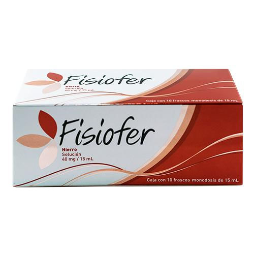 Fisiofer Solución 40Mg/15Ml Con 10 (Hierro)