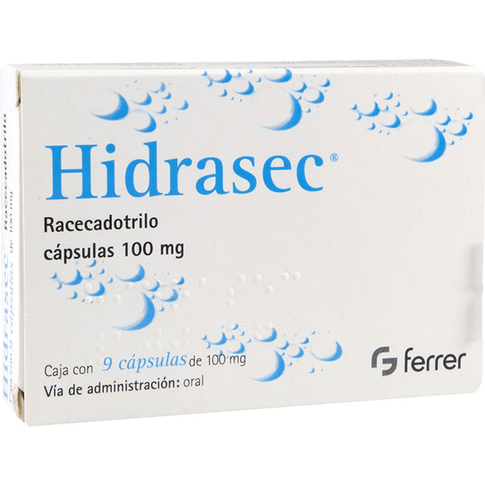 Hidrasec 100Mg Con 9 Capsulas (Racecadotrilo)