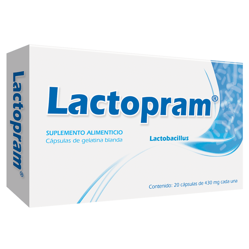 Lactopram 430Mg Con 20 Capsulas (Lactobacillus) - WeCare Pharma