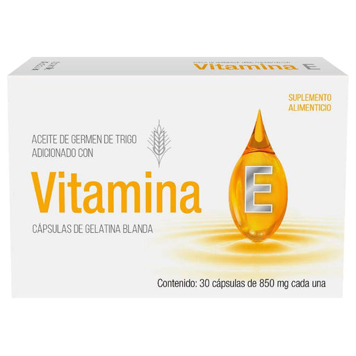 Vitamina E 850Mg Con 30 Progela Capsulas - WeCare Pharma