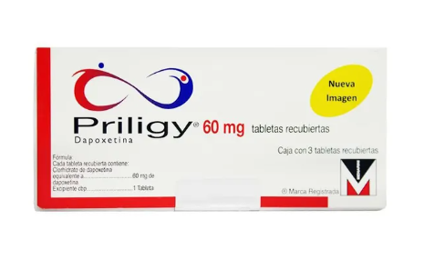 Priligy 60Mg Con 3 Tabletas (Dapoxetina)