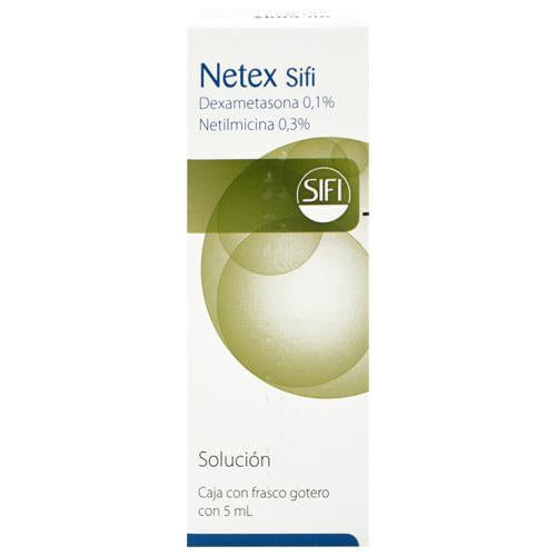 Netex Sifi Gotas 0.1%/0.3% 5Ml (Dexametasona/Netilmicina)