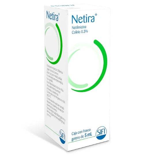Netira Gotas 0.3% 5Ml (Netilmicina Colirio) - WeCare Pharma
