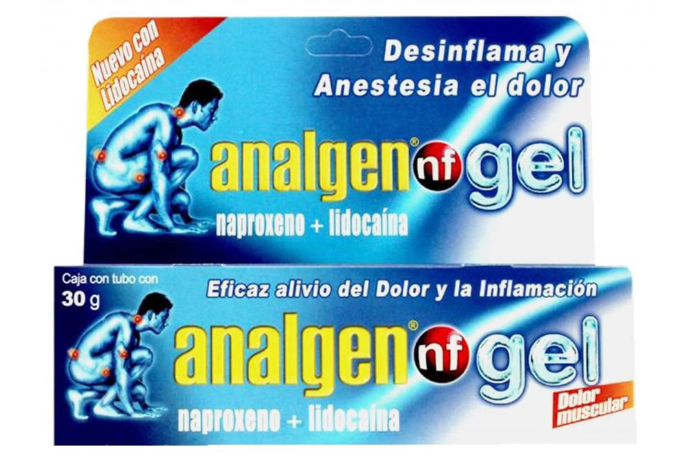 Analgen Nf Gel 30G (Naproxeno/Lidocaina)